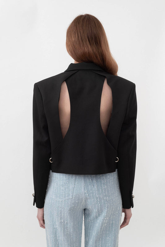 ROISIN CROPPED BLAZER