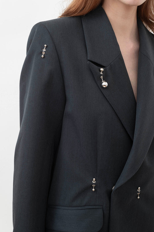 PIERCED BLAZER