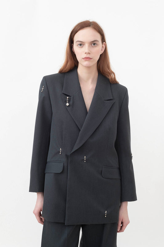 PIERCED BLAZER